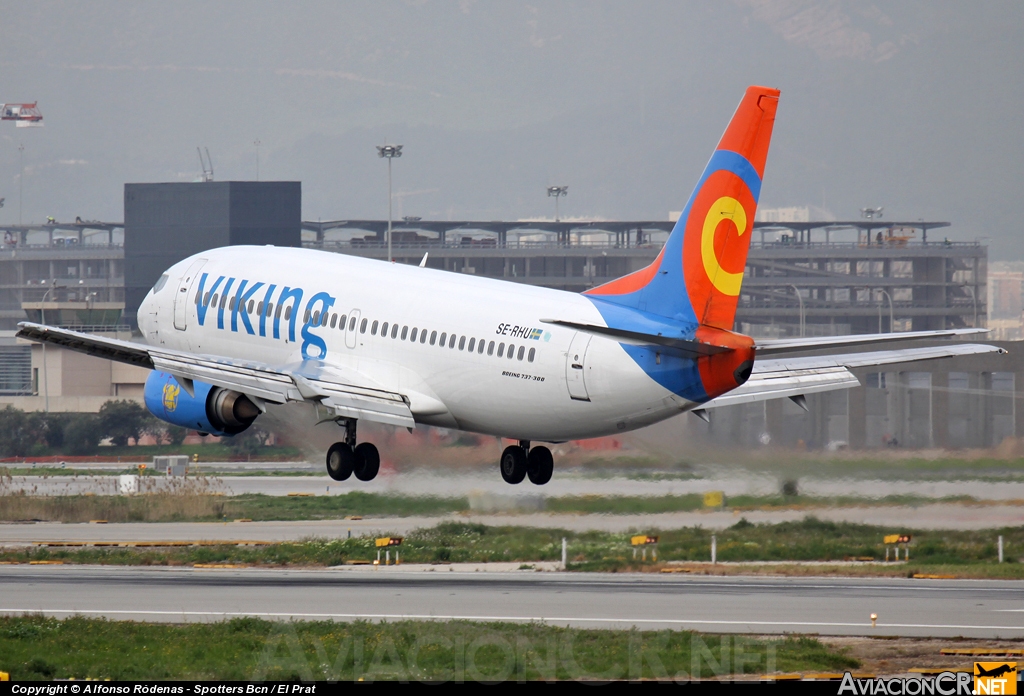 SE-RHU - Boeing 737-36N - Viking Airlines