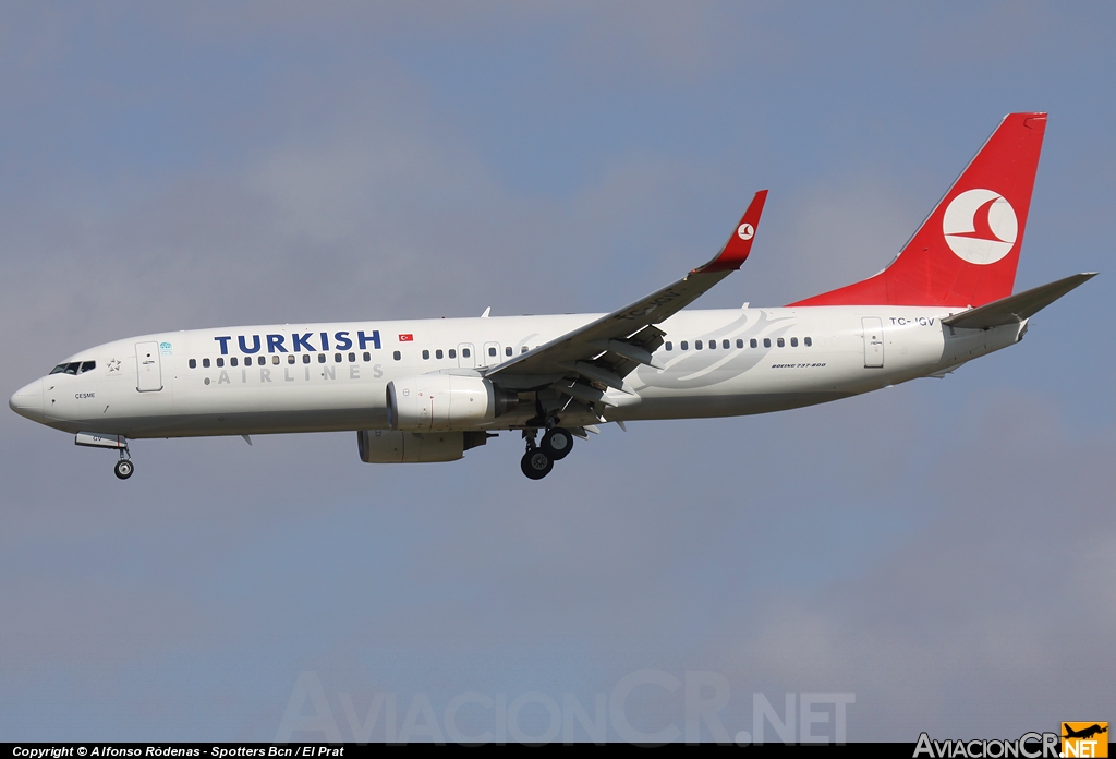 TC-JGV - Boeing 737-8F2 - Turkish Airlines