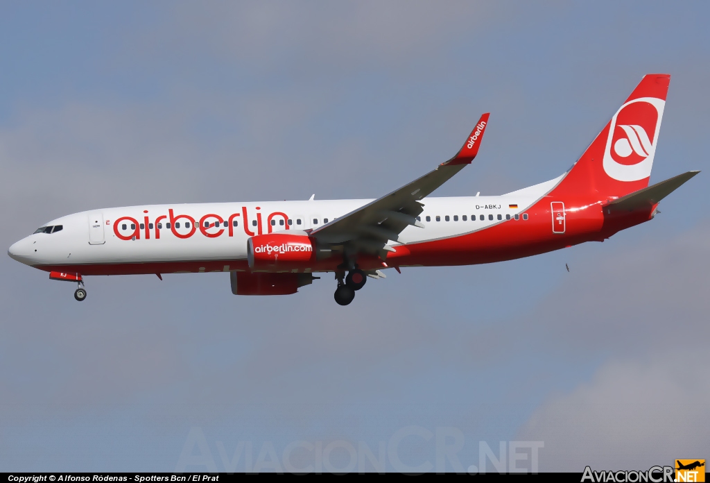 D-ABKJ - Boeing 737-86J - Air Berlin