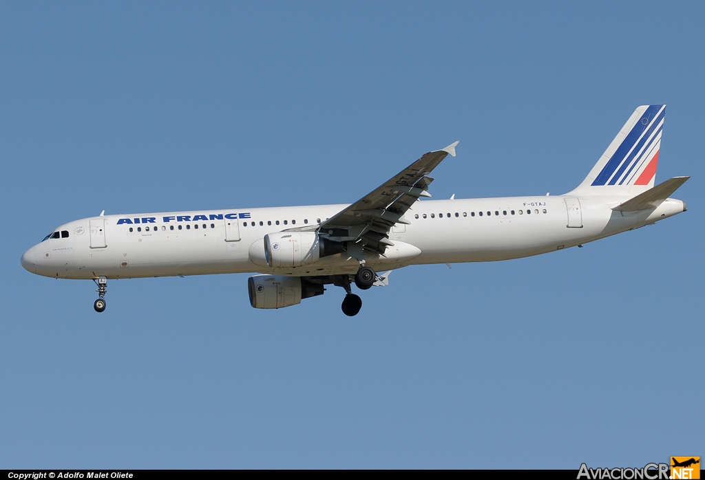 F-GTAJ - Airbus A321-211 - Air France