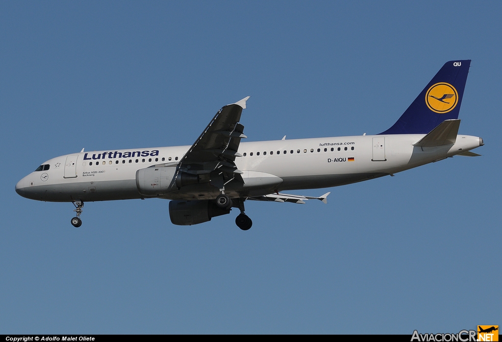 D-AIQU - Airbus A320-211 - Lufthansa