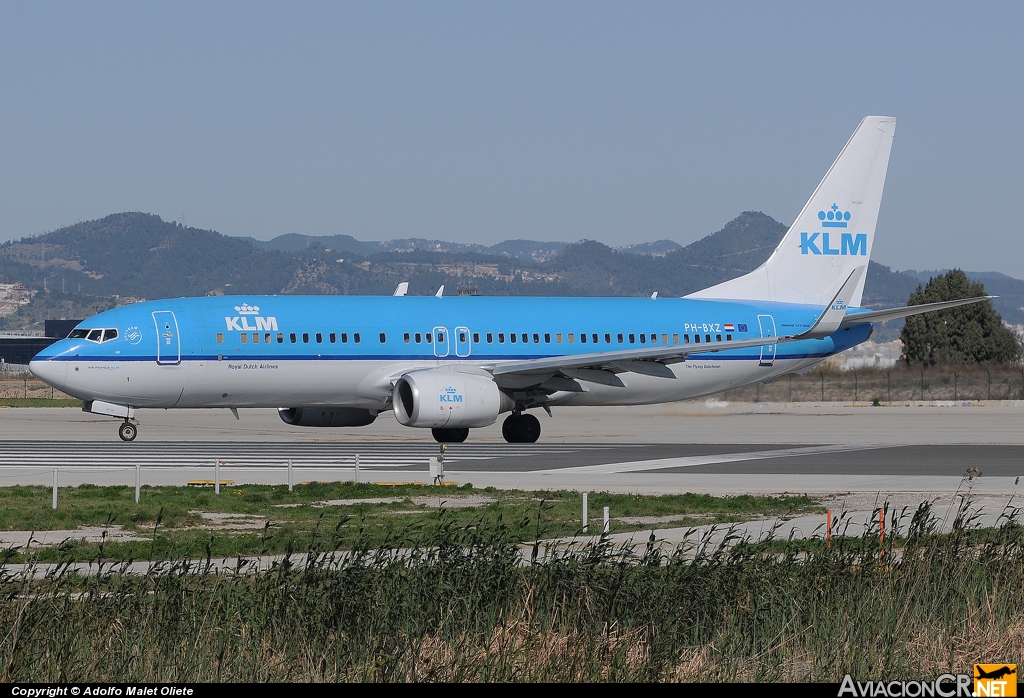 PH-BXZ - Boeing 737-8K2 - KLM - Royal Dutch Airlines