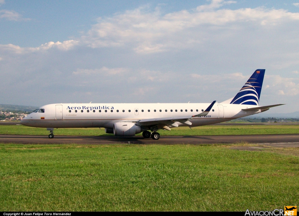 HK-4559 - Embraer 190-100LR - AeroRepublica
