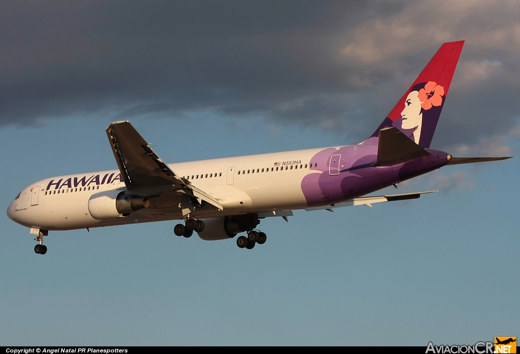 N583HA - Boeing 767-33A/ER - Hawaiian Airlines