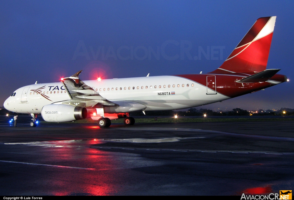 N680TA - Airbus A320-233 - TACA