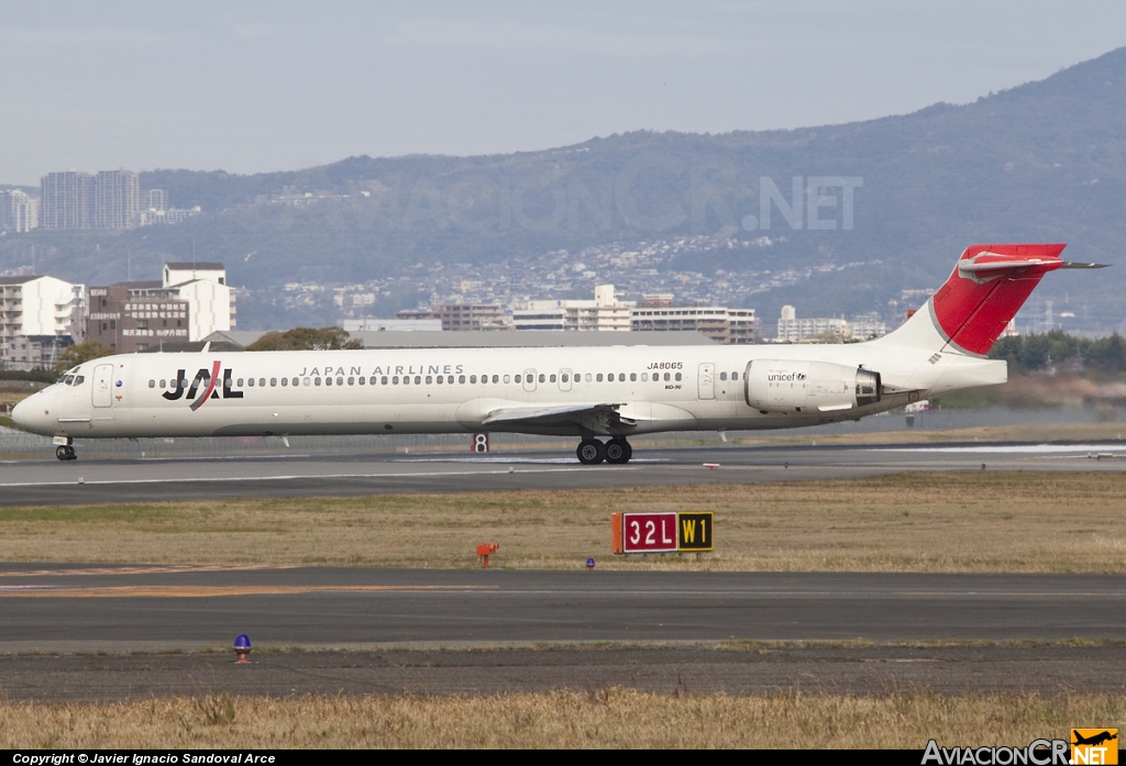 JA8065 - McDonnell Douglas MD-90-30 - Japan Airlines