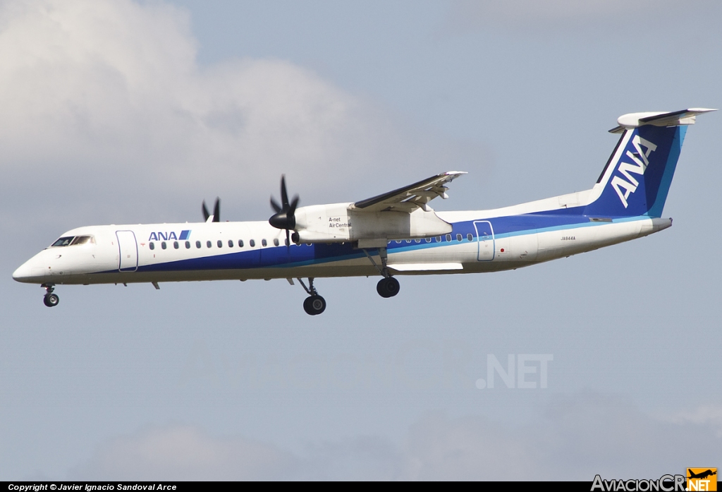 JA844A - De Havilland Canada DHC-8-402Q Dash 8 - All Nippon Airways-ANA (A-net / Air Central)