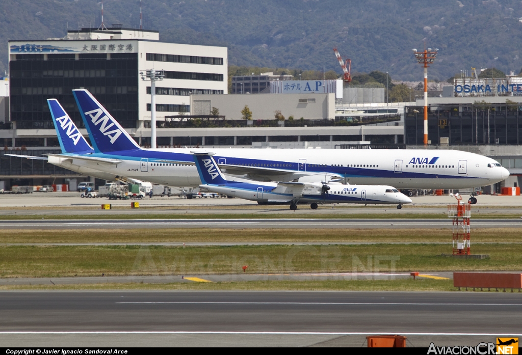 JA844A - De Havilland Canada DHC-8-402Q Dash 8 - All Nippon Airways-ANA (A-net / Air Central)