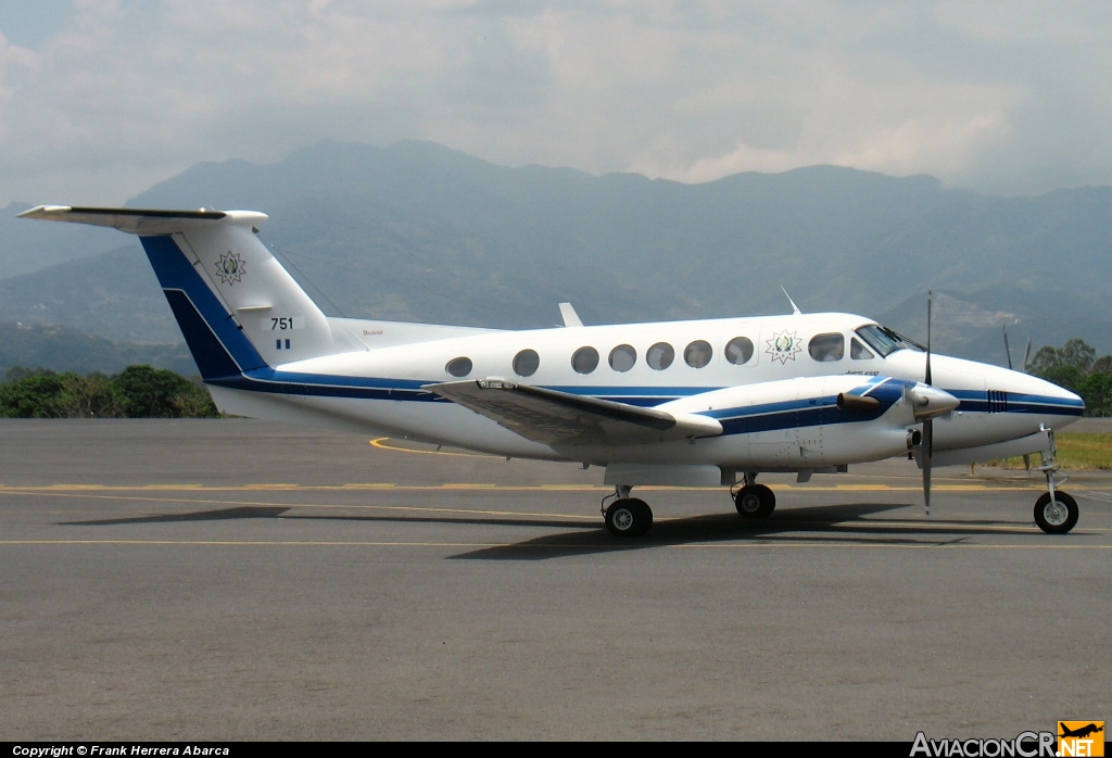 751 - Beechcraft Super King Air 200 - Fuerza Aérea Guatemalteca