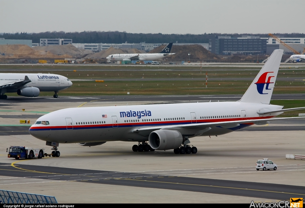 9M-MRN - Boeing 777-2H6/ER - Malaysia Airlines