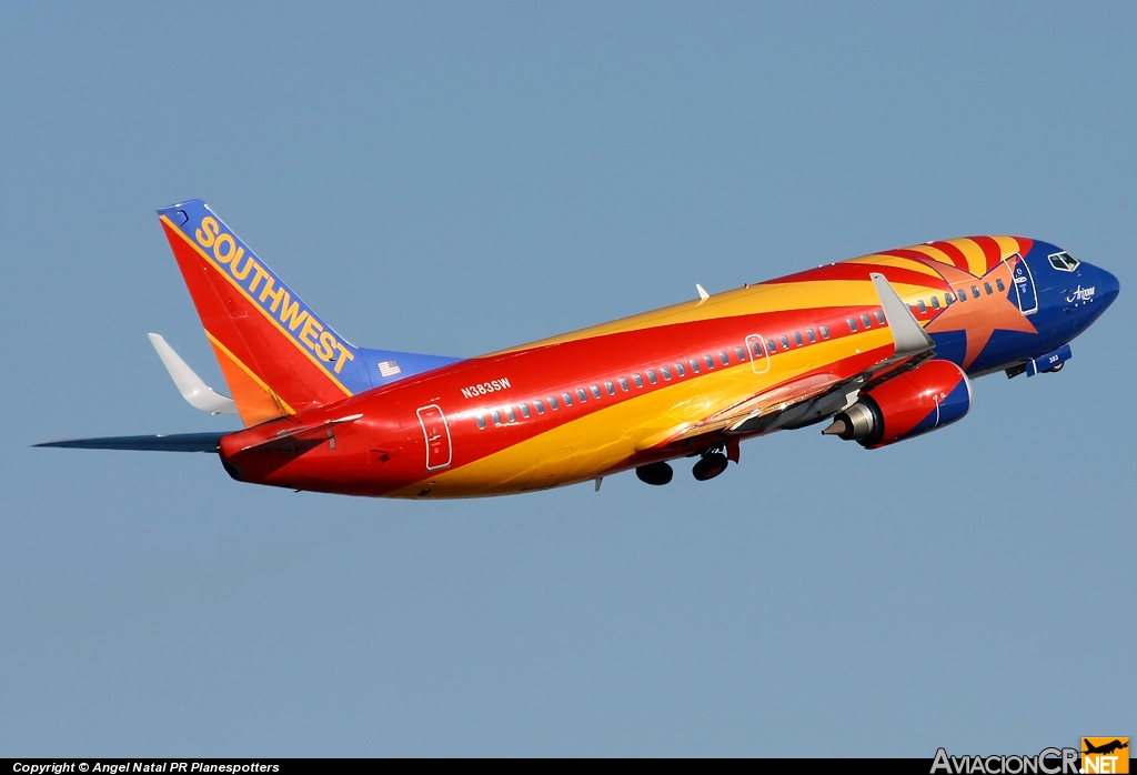 N383SW - Boeing 737-3H4 - Southwest Airlines