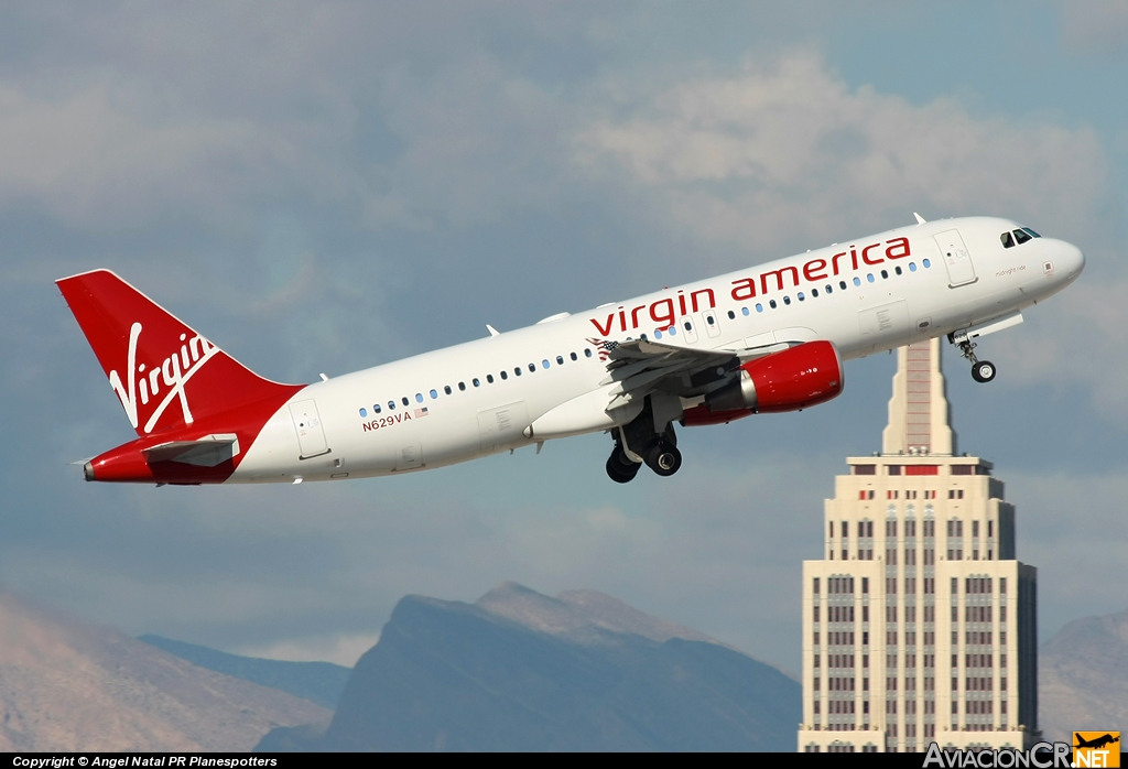 N629VA - Airbus A320-214 - Virgin America