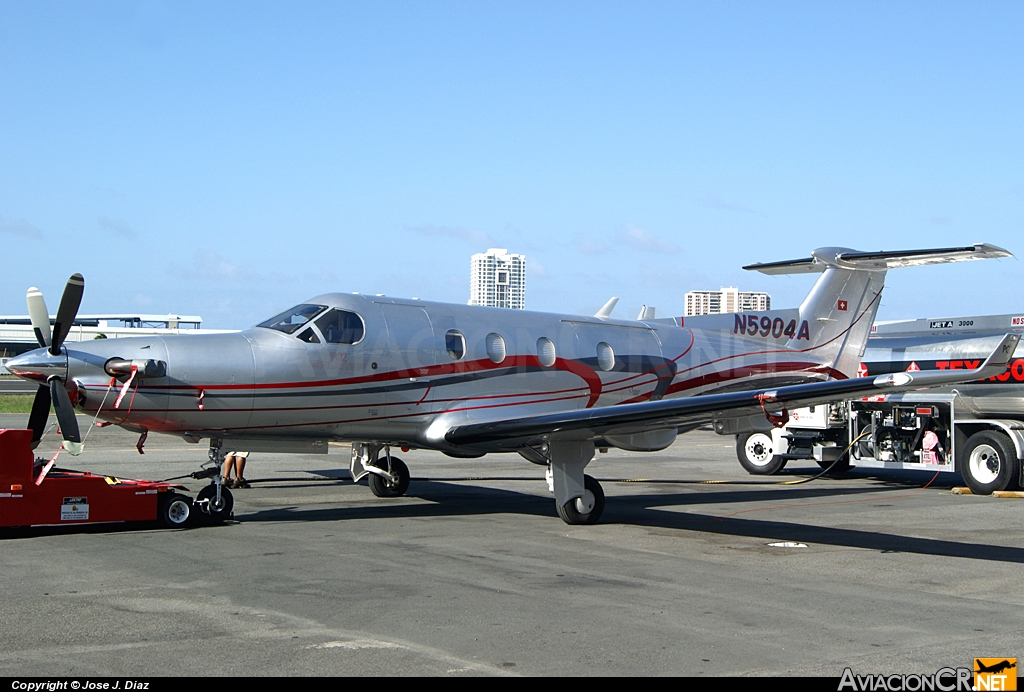 N5904A - Pilatus PC-12/45 - Swiss Angel Aviation Vi Llc