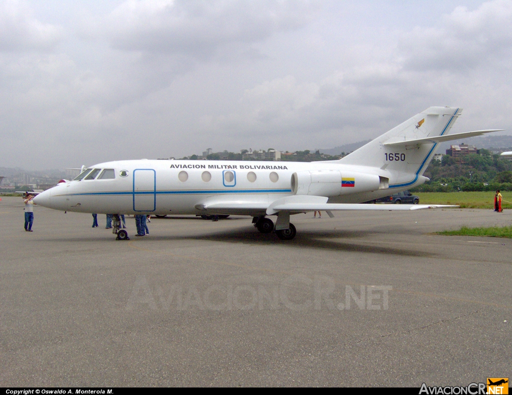 1650 - Dassault Falcon (Mystere) 20C - Aviacion Militar Bolivariana Venezolana - AMBV