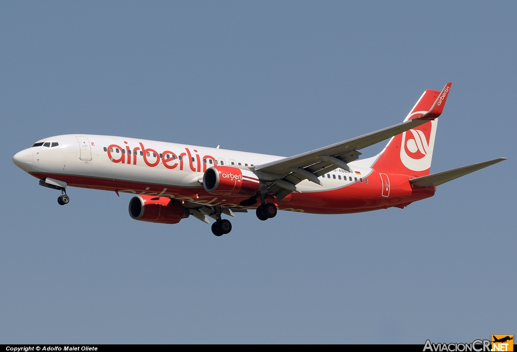 D-ABBG - Boeing 737-86J - Air Berlin