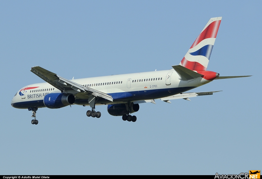 G-CPEO - Boeing 757-236 - British Airways