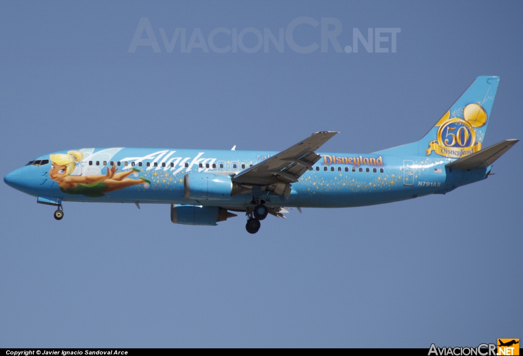 N791AS - Boeing 737-490 - Alaska Airlines