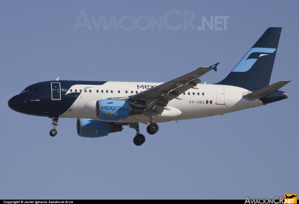 XA-UBS - Airbus A318-111 - Mexicana