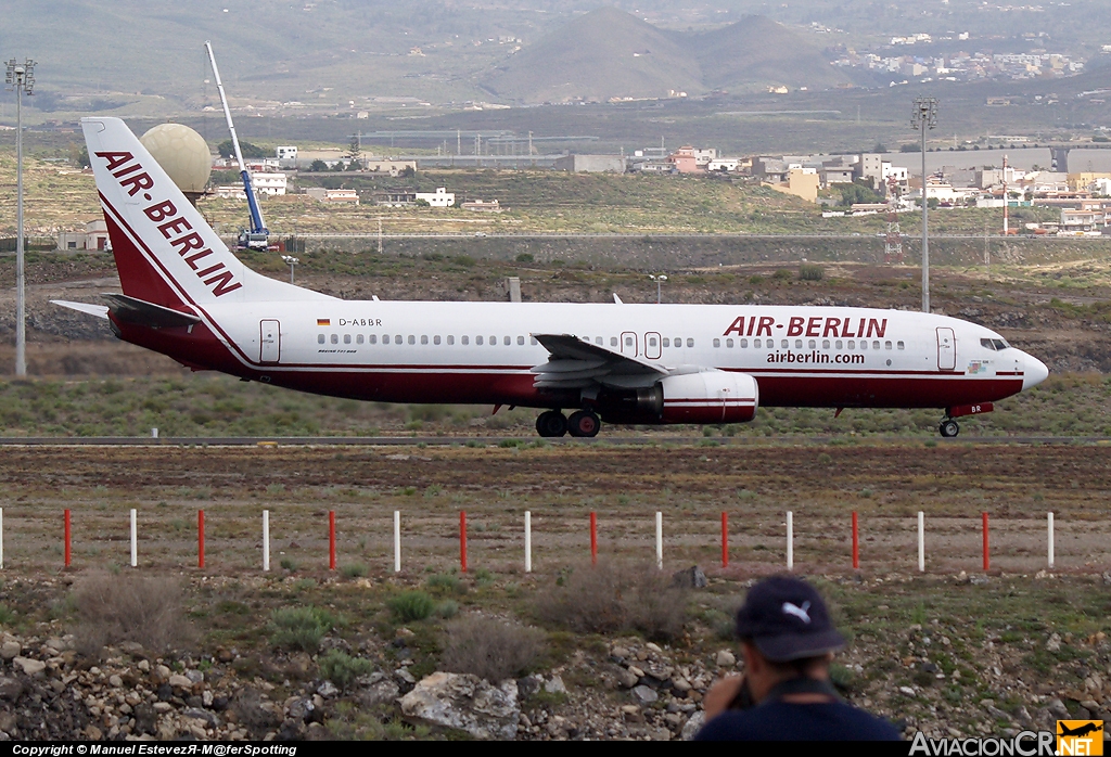 D-ABBR - Boeing 737-85F - Air Berlin
