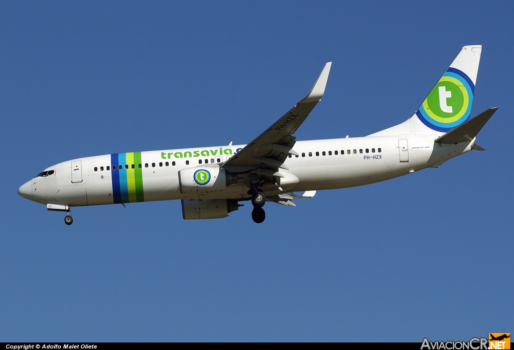 PH-HZX - Boeing 737-8K2 - Transavia Airlines