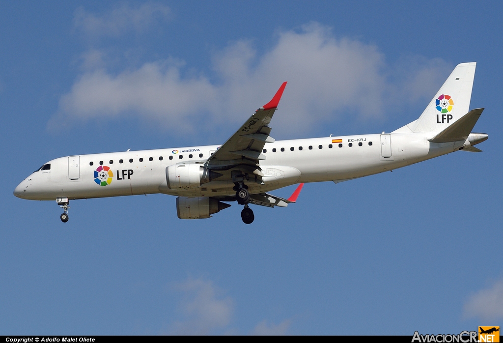 EC-KRJ - Embraer 190-200LR - Air Europa