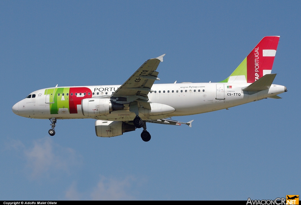 CS-TTQ - Airbus A319-112 - TAP Air Portugal