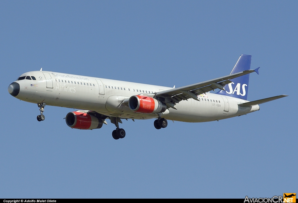 OY-KBH - Airbus A321-232 - Scandinavian Airlines - SAS