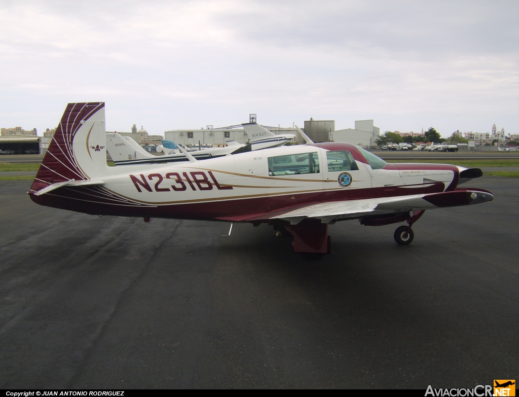 N231BL - Mooney M20K - Privado