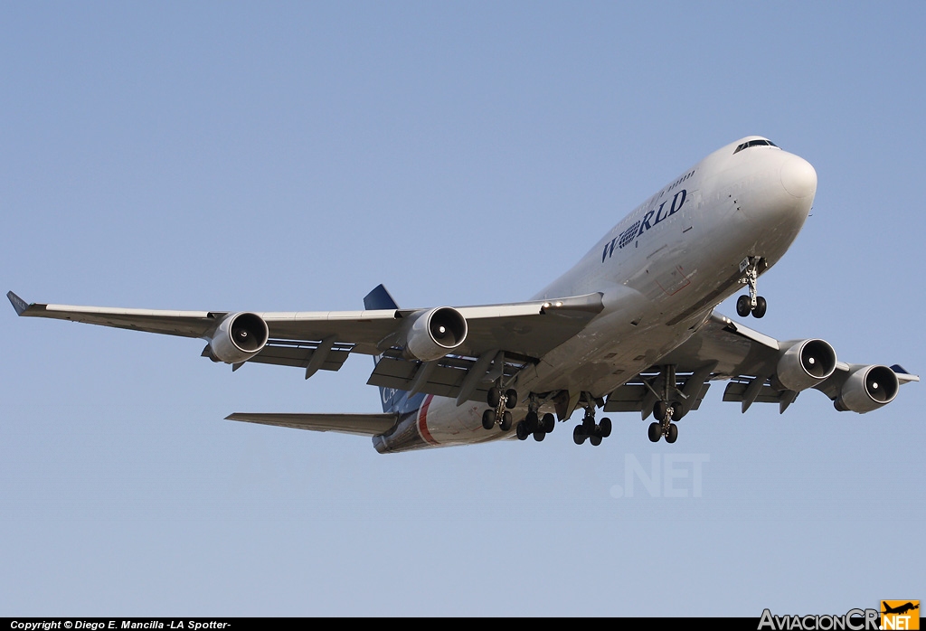 N740WA - Boeing 747-4H6M - World Airways
