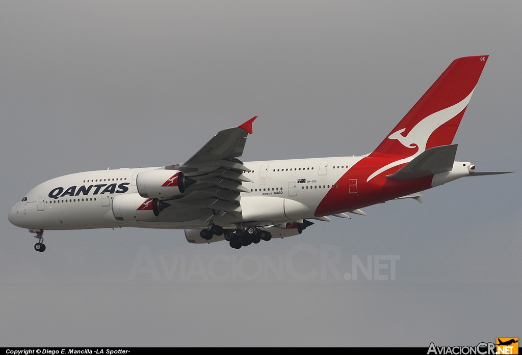 VH-OQE - Airbus A380-842 - Qantas