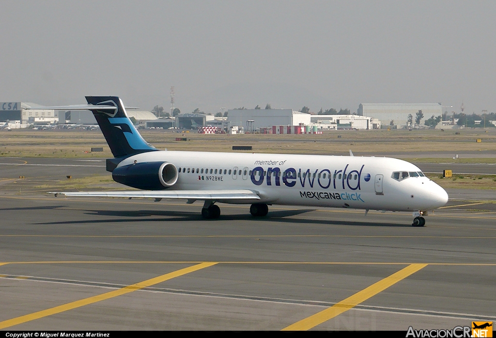 N928ME - Boeing 717-2BL - Mexicana Click