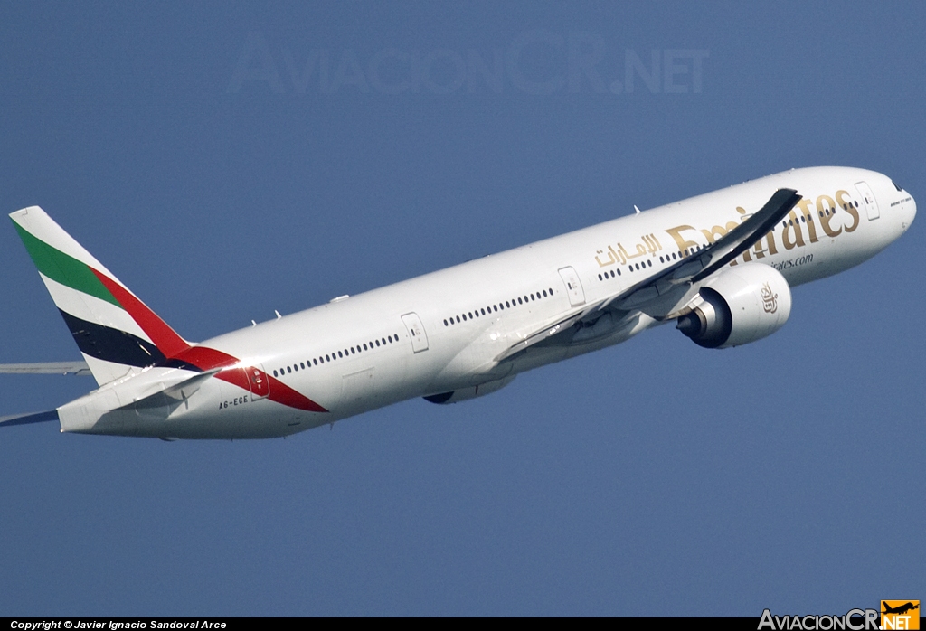 A6-ECE - Boeing 777-31H/ER - Emirates