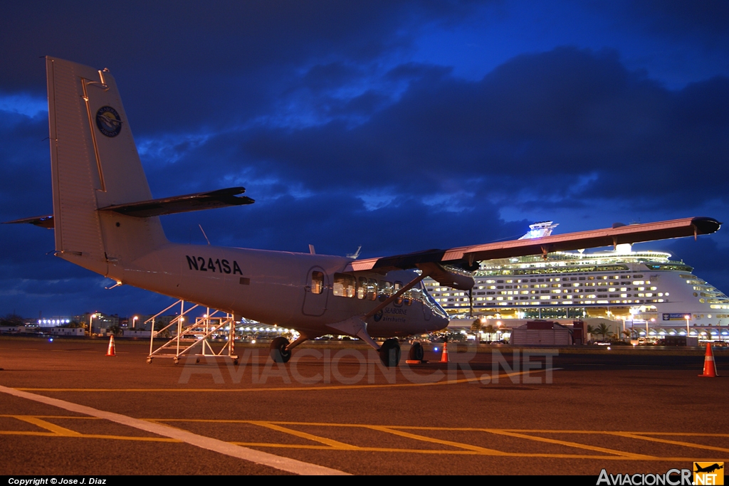 N241SA - De Havilland Canada DHC-6-300 Twin Otter/VistaLiner - Seaborne AIrlines