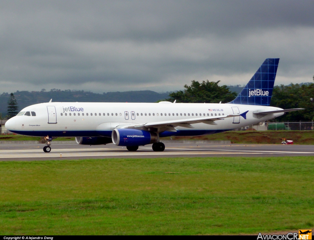 N536JB - Airbus A320-232 - Jet Blue