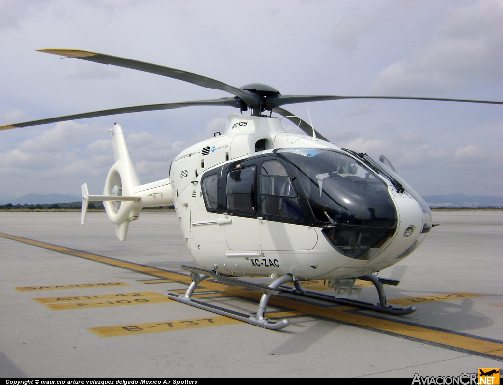 XC-ZAC - Eurocopter EC-135-T2 - Gobierno del Estado de Zacatecas
