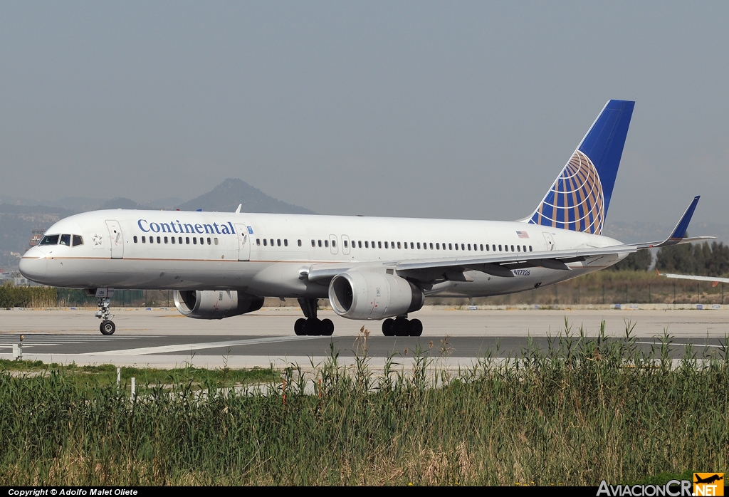 N17126 - Boeing 757-224 - Continental Airlines