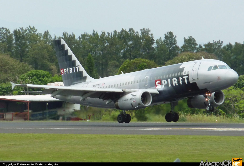 N507NK - Airbus A319-132 - Spirit Airlines