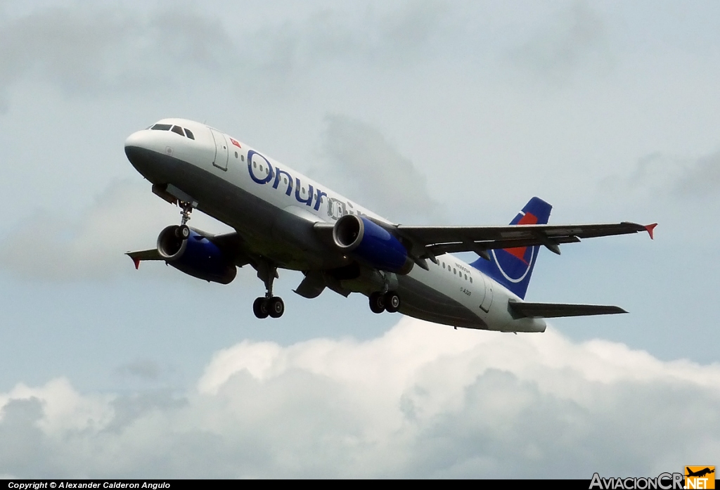 N590SH - Airbus A320-233 - OnurAir