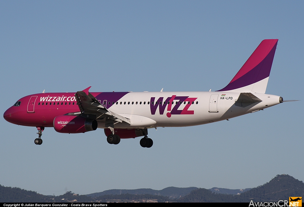 HA-LPD - Airbus A320-232 - Wizzair