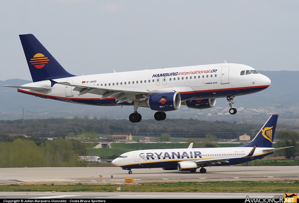 D-AHIO - Airbus A319-112 - Hamburg International