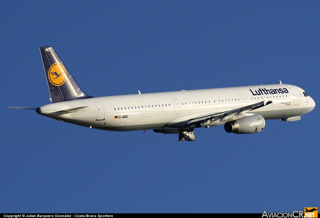 D-AIRC - Airbus A321-131 - Lufthansa