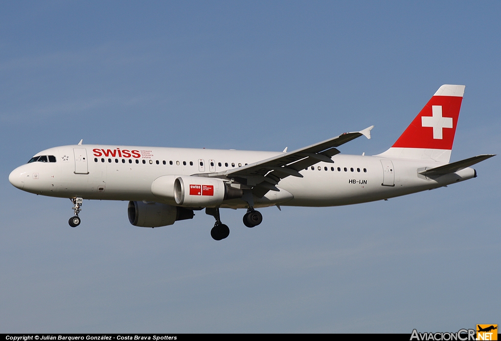 HB-IJN - Airbus A320-214 - Swiss International Air Lines
