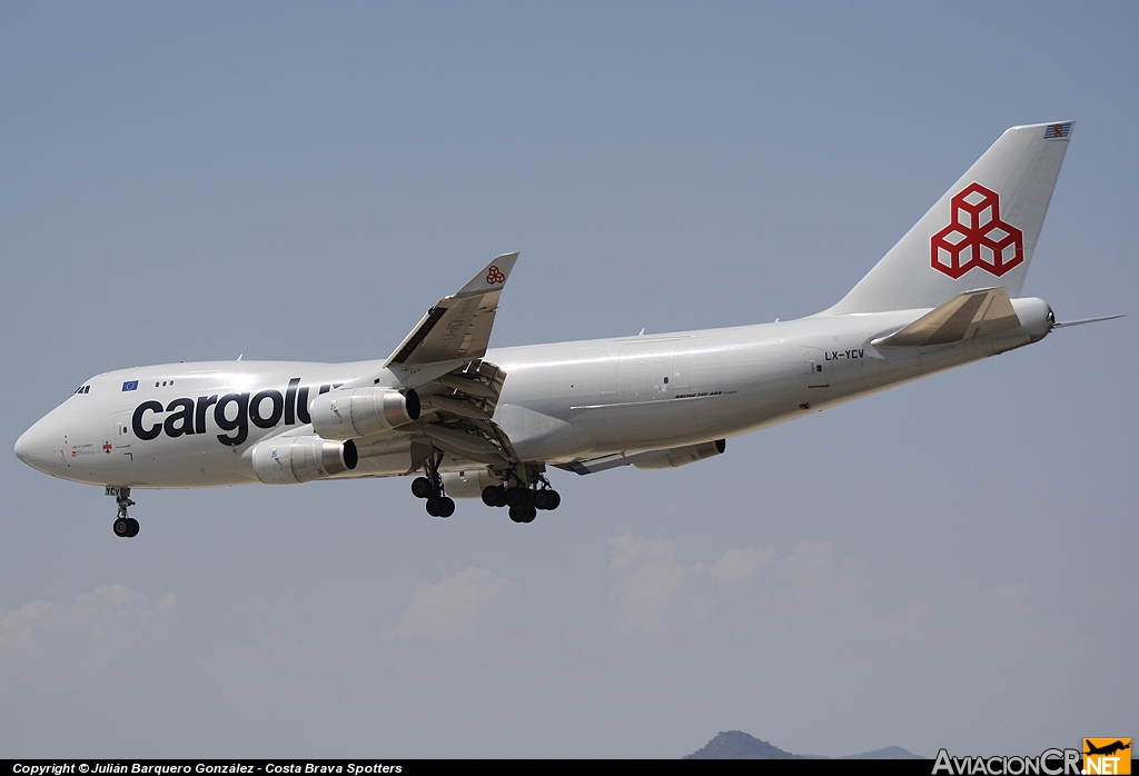 LX-YCV - Boeing 747-4R7F/SCD - Cargolux