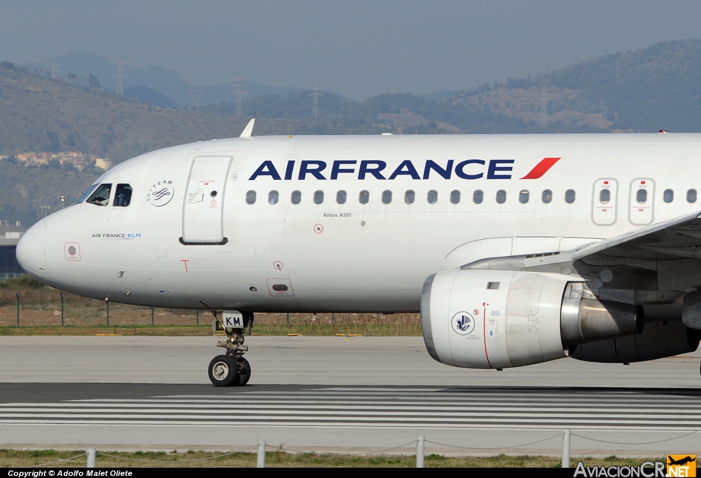 F-GFKM - Airbus A320-211 - Air France