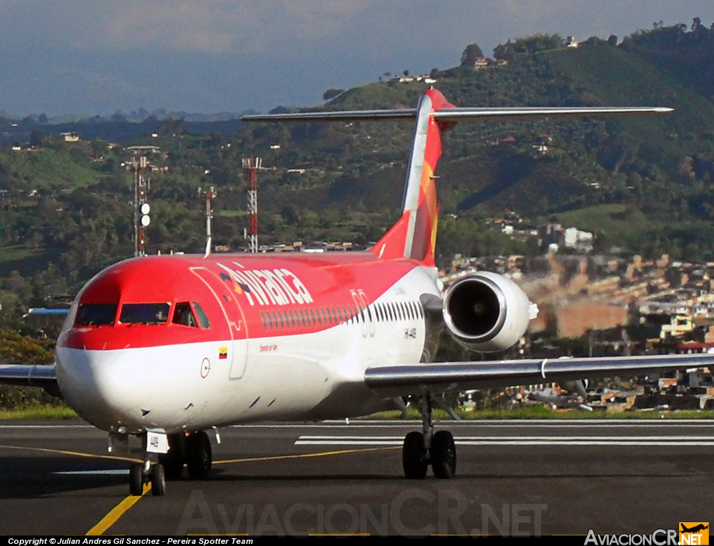 HK-4489 - Fokker 100 - Avianca Colombia