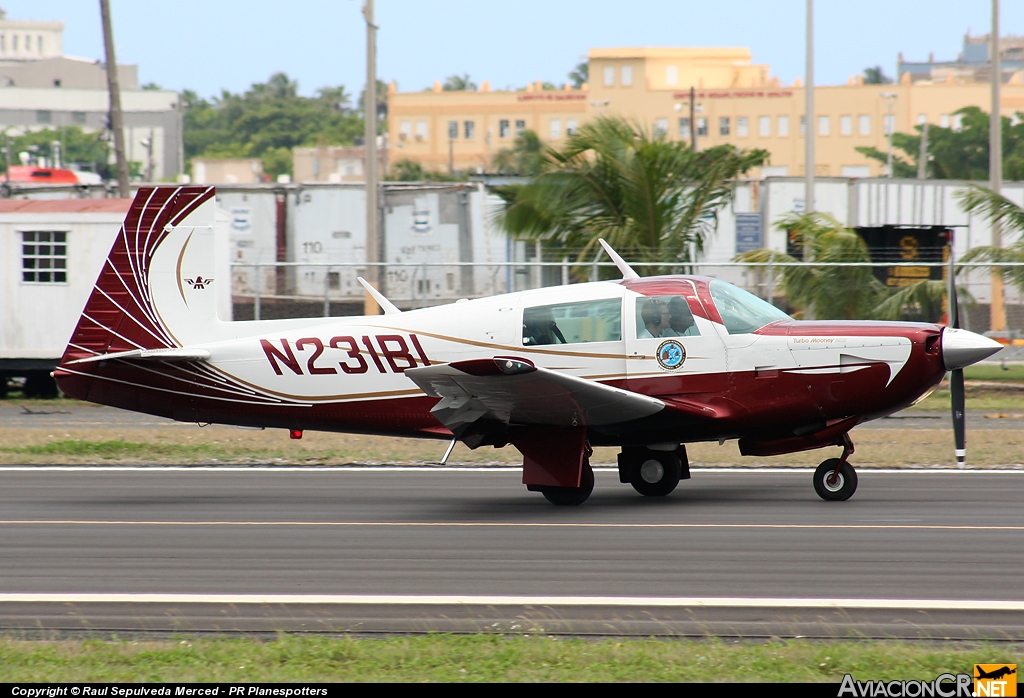 N231BL - Mooney M20K - Privado