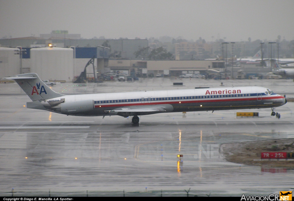 N7521A - McDonnell Douglas MD-83 (DC-9-83) - American Airlines