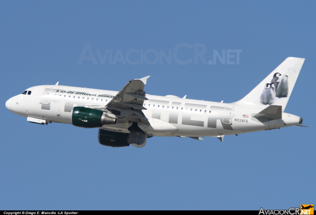 N939FR - Airbus A319-111 - Frontier Airlines