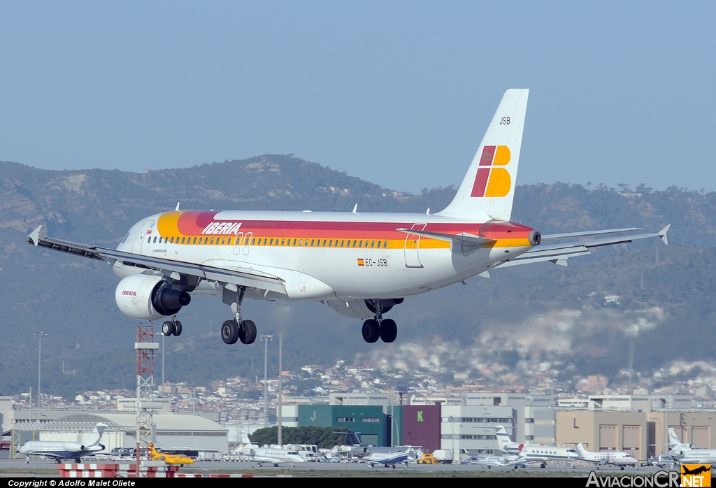 EC-JSB - Airbus A320-214 - Iberia