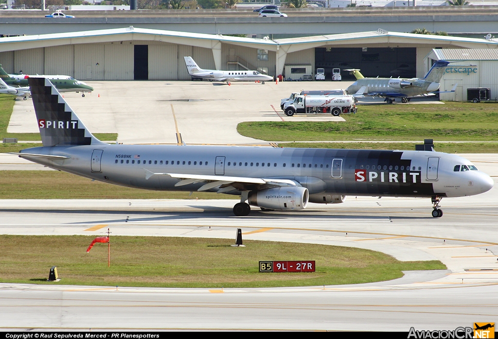 N588NK - Airbus A321-231 - Spirit Airlines